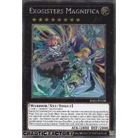 Platinum Secret Rare RA02-EN038 Exosisters Magnifica 1st Edition NM