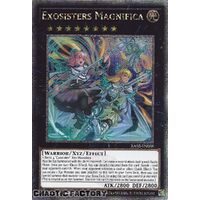 Quarter Century Secret Rare RA02-EN038 Exosisters Magnifica 1st Edition NM