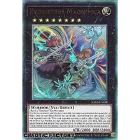 Ultimate Rare RA02-EN038 Exosisters Magnifica 1st Edition NM