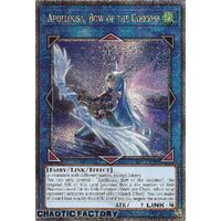 Quarter Century Secret Rare RA02-EN040 Apollousa, Bow of the Goddess (alternate art) 1st Edition NM