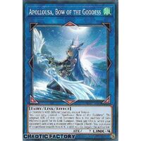 RA02-EN040 Apollousa, Bow of the Goddess (alternate art) Super Rare 1st Edition NM