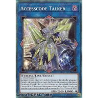 Collector's Rare RA02-EN044 Accesscode Talker 1st Edition NM