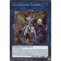 Platinum Secret Rare RA02-EN044 Accesscode Talker 1st Edition NM