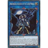 RA02-EN045 Underworld Goddess of the Closed World Secret Rare 1st Edition NM