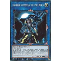 RA02-EN045 Underworld Goddess of the Closed World Super Rare 1st Edition NM