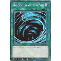 Collector's Rare RA02-EN048 Mystical Space Typhoon 1st Edition NM