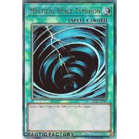 Ultimate Rare RA02-EN048 Mystical Space Typhoon 1st Edition NM