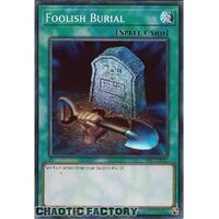 RA02-EN049 Foolish Burial Super Rare 1st Edition NM