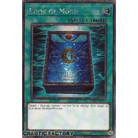 Platinum Secret Rare RA02-EN050 Book of Moon 1st Edition NM