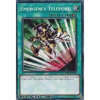 RA02-EN053 Emergency Teleport Secret Rare 1st Edition NM