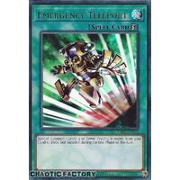 RA02-EN053 Emergency Teleport Ultra Rare 1st Edition NM