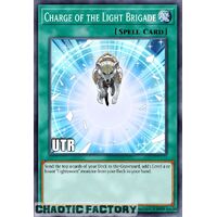 Ultimate Rare RA02-EN055 Charge of the Light Brigade 1st Edition NM