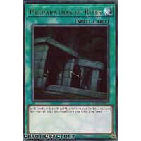 RA02-EN056 Preparation of Rites Ultra Rare 1st Edition NM