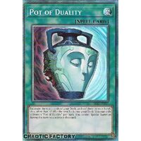 Collector's Rare RA02-EN057 Pot of Duality 1st Edition NM