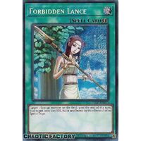 RA02-EN058 Forbidden Lance Secret Rare 1st Edition NM