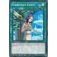 RA02-EN058 Forbidden Lance Super Rare 1st Edition NM