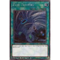 Platinum Secret Rare RA02-EN060 Twin Twisters 1st Edition NM