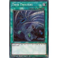 RA02-EN060 Twin Twisters Secret Rare 1st Edition NM