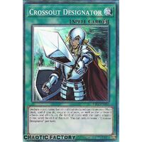 Collector's Rare RA02-EN063 Crossout Designator 1st Edition NM