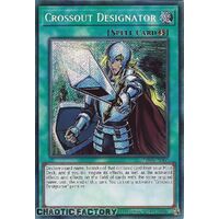 RA02-EN063 Crossout Designator Secret Rare 1st Edition NM