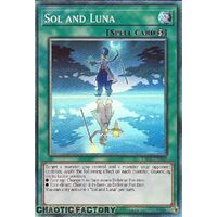 Collector's Rare RA02-EN068 Sol and Luna 1st Edition NM