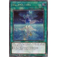 Quarter Century Secret Rare RA02-EN068 Sol and Luna 1st Edition NM