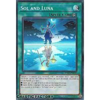 RA02-EN068 Sol and Luna Super Rare 1st Edition NM