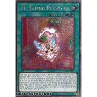 Platinum Secret Rare RA02-EN071 My Friend Purrely 1st Edition NM