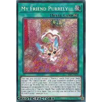 RA02-EN071 My Friend Purrely Secret Rare 1st Edition NM