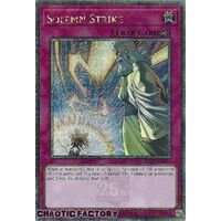 Quarter Century Secret Rare RA02-EN079 Solemn Strike 1st Edition NM