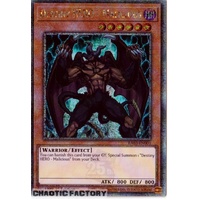 RA03-EN001 Destiny HERO - Malicious Quarter Century Secret Rare 1st Edition NM