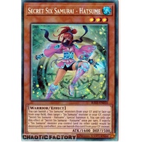 RA03-EN016 Secret Six Samurai - Hatsume Collector's Rare 1st Edition NM