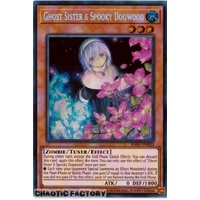 RA03-EN020 Ghost Sister & Spooky Dogwood (alternate artwork) Secret Rare 1st Edition NM