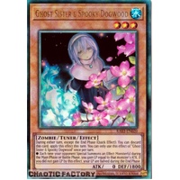 RA03-EN020 Ghost Sister & Spooky Dogwood (alternate artwork) Ultimate Rare 1st Edition NM