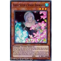RA03-EN020 Ghost Sister & Spooky Dogwood (alternate artwork) Super Rare 1st Edition NM