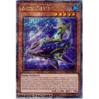 RA03-EN030 Abyss Shark Quarter Century Secret Rare 1st Edition NM
