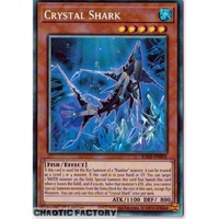 RA03-EN031 Crystal Shark Collector's Rare 1st Edition NM