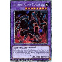 RA03-EN035 Ancient Gear Howitzer Platinum Secret Rare 1st Edition NM
