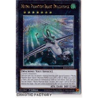 RA03-EN039 Mecha Phantom Beast Dracossack Quarter Century Secret Rare 1st Edition NM