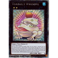RA03-EN040 Toadally Awesome Platinum Secret Rare 1st Edition NM
