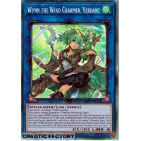 RA03-EN045 Wynn the Wind Charmer, Verdant Collector's Rare 1st Edition NM