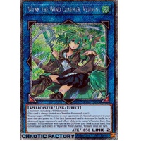 RA03-EN045 Wynn the Wind Charmer, Verdant Platinum Secret Rare 1st Edition NM
