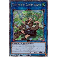 RA03-EN045 Wynn the Wind Charmer, Verdant Quarter Century Secret Rare 1st Edition NM