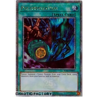 RA03-EN051 Polymerization (alternate artwork) Quarter Century Secret Rare 1st Edition NM