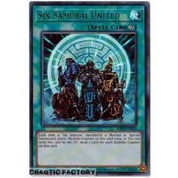RA03-EN054 Six Samurai United Ultra Rare 1st Edition NM