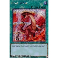 RA03-EN058 Heat Wave Platinum Secret Rare 1st Edition NM