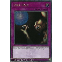 RA03-EN085 Trap Hole Quarter Century Secret Rare 1st Edition NM