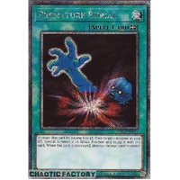 RA03-EN103 Premature Burial Platinum Secret Rare 1st Edition NM