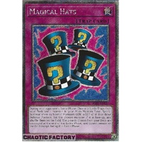 RA03-EN107 Magical Hats Platinum Secret Rare 1st Edition NM