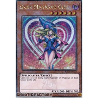 RA03-EN123 Dark Magician Girl  2022 art Quarter Century Secret Rare 1st Edition NM